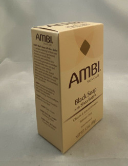 Ambi Skincare Black Soap with Shea Butter To Clean & Nourishe Skin 3.50 oz