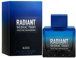 Antonio Banderas Radiant Seduction In Black EDT 3.4 Oz 100 Ml Men
