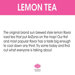 AriZona Lemon Tea Big Can, 23 Fl Oz (Pack of 12)