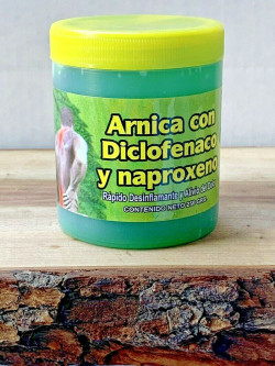 Arnica con Diclofenaco y Naproxeno