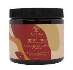 As I Am Jamaican Black Castor Oil Cowash - 16 Ounce