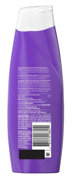 Aussie Conditioner Miracle Waves 12.1 Ounce (360ml)c
