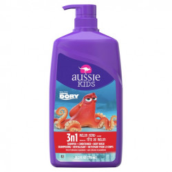 Aussie Kids Melon Head 3 In 1 Shampoo Conditioner Body Wash, 26.2 Oz