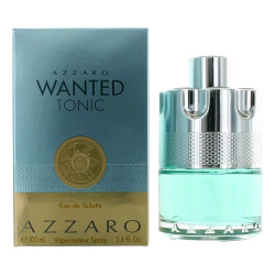 Azzaro Wanted Tonic Eau De Toilette For Men - 3.4 Oz Cologne For Men