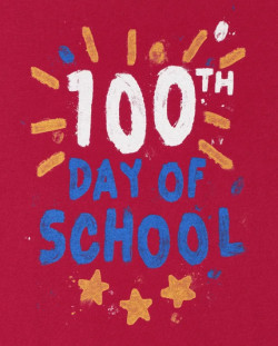 Baby And Toddler Boys 100 Days Of School Graphic Tee