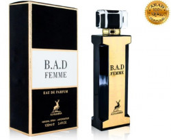 B.A.D FEMME Eau De Parfum Spray By Maison Alhambra 3.4 Oz 100 Ml