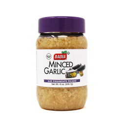 Badia Minced Garlic In Water, 8 Ounce