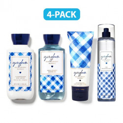 Bath & Body Works Gingham Fragrance 4 Pack Bundle