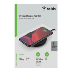 Belkin Boost Charge 15W Wireless Charging Pad - Black