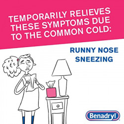 Benadryl Ultratabs Antihistamine Allergy Medicine, Diphenhydramine HCl Tablets, 48 ct