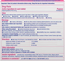 Benadryl Ultratabs Antihistamine Allergy Medicine, Diphenhydramine HCl Tablets, 48 ct