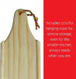 Bene Casa Wooden Adjustable Plantain Slicer