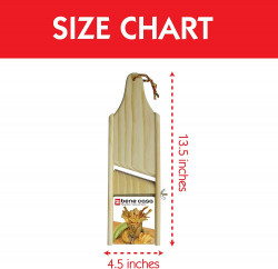 Bene Casa Wooden Adjustable Plantain Slicer