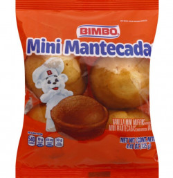 Bimbo Mini Mantecadas Mini Muffins 4.41 Oz