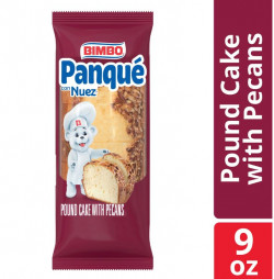 Bimbo Panqué Con Nuez Pound Cake With Pecans