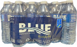 Blue Purified Bottled Water , 24 X 500 Ml