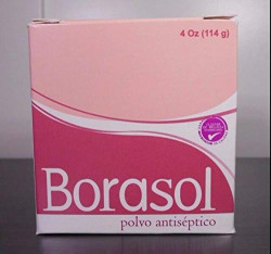 Borasol Antiseptic Powder - Polvo Antiseptico 4oz