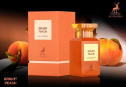 Bright Peach By Maison Alhambra Eau De Parfum Spray 2.7 Fl Oz