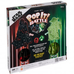 Buffalo Games Pop It! Battle Yoda Vs. Vader Game