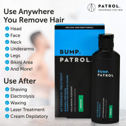 Bump Patrol Sensitive Strength Aftershave Formula