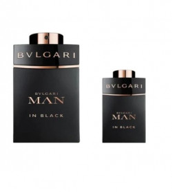 Bvlgari Man In Black Eau De Parfum Spray 3.4 Oz & 0.5 Oz