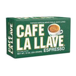 Cafe La Llave Espresso Dark Roast Ground Coffee
