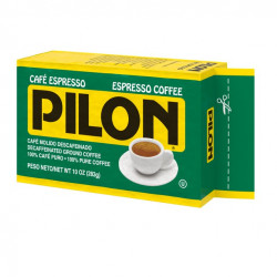 Cafe Pilon Decaffeinated Espresso Ground Coffee, 10 oz