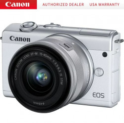 Canon EOS M200 Mirrorless Camera With EF-M 15-45mm IS STM Kit