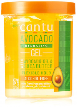 Cantu Avocado Styling Gel With Avocado Oil & Shea Butter| 18.5 Fl Oz
