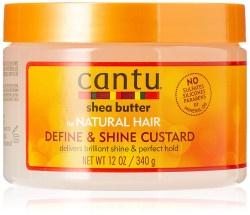Cantu Define & Shine Custard With Shea Butter For Natural Hair| 12 Oz