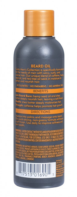 Cantu Men's Shea Butter Beard Oil - 3.4Oz