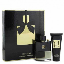 Carolina Herrera CH Prive 2 Pc Gift Set EDT 3.4 Oz 100 Ml Men