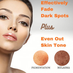 Carotis Brightening Gel | 30g / 1 fl oz | Fade Dark Spots on: Face Armpit, Body Knees, Feet, Hands, & Even Out Skin Tone | with Carrot Oil and Alpha Arbutin, For