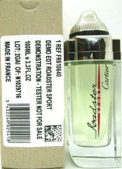 Cartier Roadster Sport 3.3 Oz 100 Ml Men "TESTER"