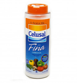Celusal Sal Fina Salero De Mesa Salt Bottle, 500 G / 1.1 Lb