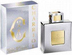 Charriol Royal Platinum For Men Eau De Parfum Spray 3.4 Oz. 100 Ml.