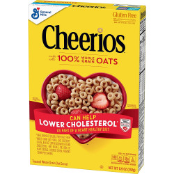 Cheerios Whole Grain Oats Gluten-Free Breakfast Cereal, 8.9 Oz