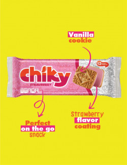 Chiky Strawberry Cookies