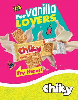 Chiky Vanilla Cookies