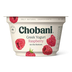 Chobani Non-Fat Greek Yogurt,on the Bottom 5.3 oz