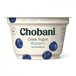 Chobani Non-Fat Greek Yogurt,on the Bottom 5.3 oz