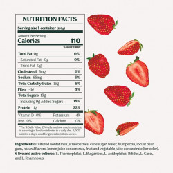 Chobani Non-Fat Greek Yogurt,on the Bottom 5.3 oz