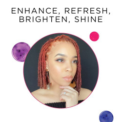 Clairol JAZZING No Ammonia, No Peroxide Haircolor (w/Sleek Brush) Temporary, Semi-Permanent Hair Color Dye, Adds Rich, Shiny Colors