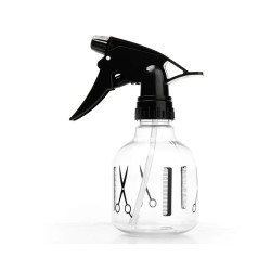Clear Plastic Spray Bottle with Trigger Spray Mist Sprayer Hair Salon Supplies