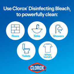 Clorox Disinfecting Bleach, Regular (Concentrated Formula) 81 oz. Bottle Regular price$7.95 USD