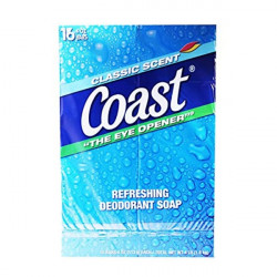 Coast 16 Bars Soap Refreshing Deodorant Pack