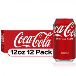 Coca-Cola Original Soda Pop, 12 Fl Oz, 12 Pack Cans