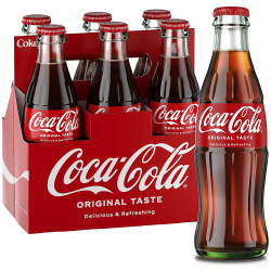 Coca-Cola Soda Soft Drink, 8 Fl Oz (pack Of 6)