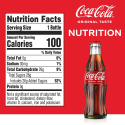 Coca-Cola Soda Soft Drink, 8 fl oz (pack of 6)
