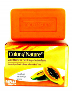 Color of Nature Papaya Soap 7oz